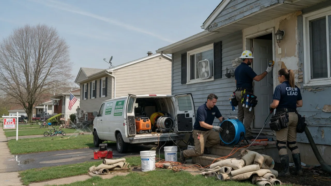 Flood Cleanup in Greenleaf, WI near me
