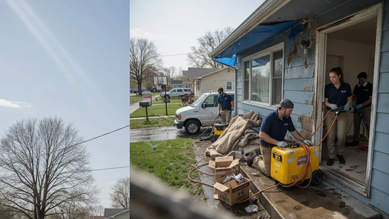 Basement Flood Cleanup in Greenleaf, WI near me